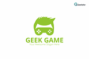 Geek Game Logo Template, a Branding & Logo Template by Geelator Studio (Thumbnail 3 of 4)