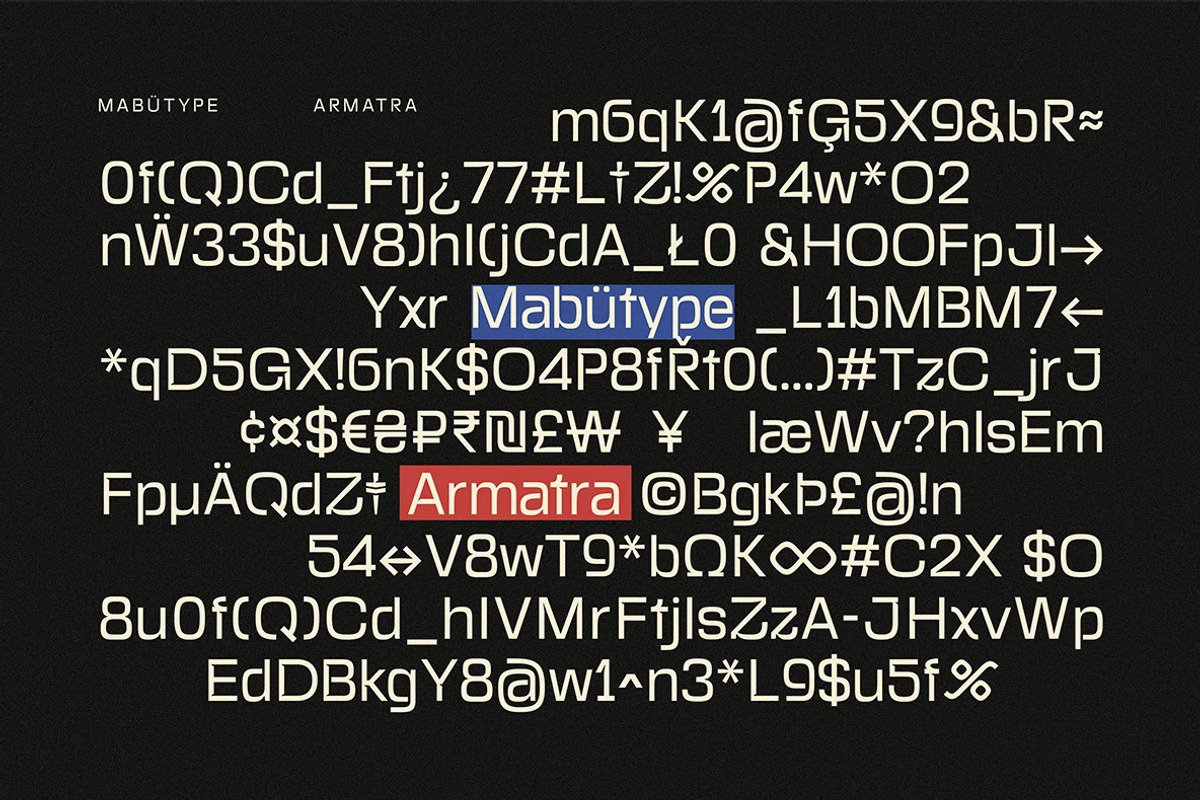 Armatra Sans, a Sans Serif Font by Mabütype (Photo 5 of 10)