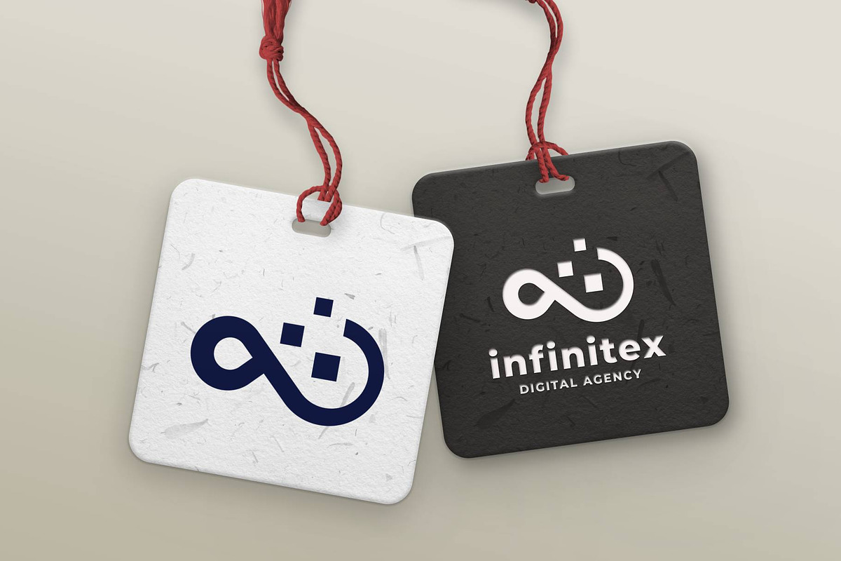 Pixel Infinity Digital Agency Logo, a Branding & Logo Template by Design_Planet (Photo 3 of 4)