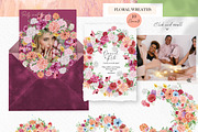 Flower head woman & Spring Floral, an Illustration by AnnaTkachi (Thumbnail 9 of 11)