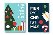 Modern minimalist Christmas cards, a Design Template by Barsuk's Shop (Thumbnail 2 of 2)
