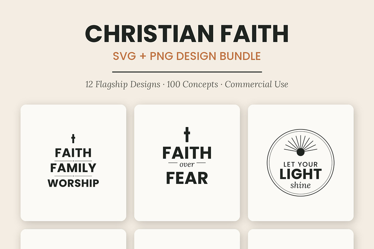 SVG PNG Bundle | 12 Ready Designs, a Decorative Illustration by HeavensStar (Photo 1 of 16)