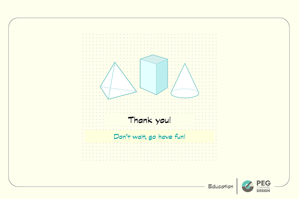 32 Hand-Drawn 3D Geometric Shapes, an Education Illustration by Peg Design (Photo 6 of 6)