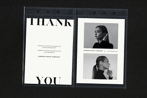 Photographer Thank You Card Template, a Card Template by Blush Created