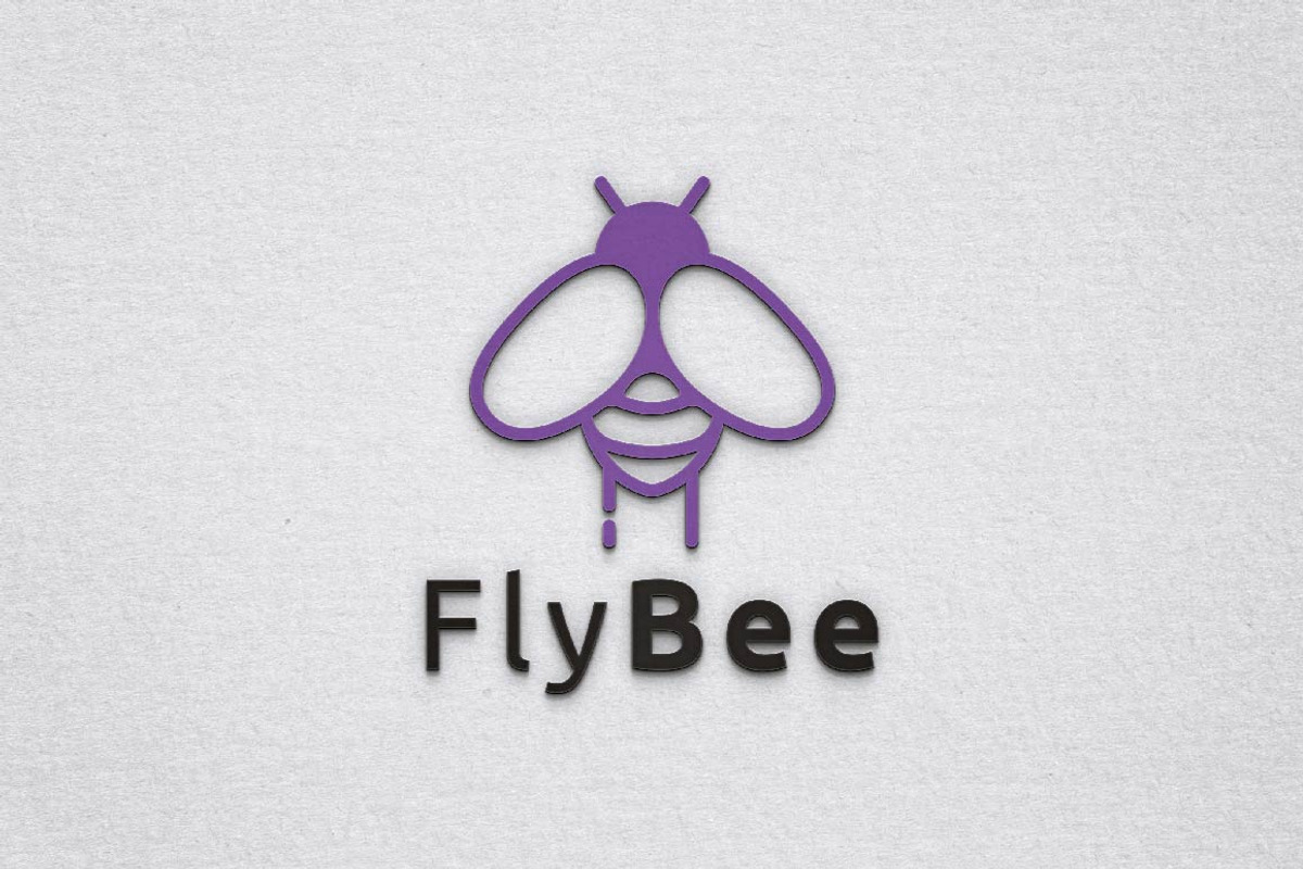 Bee Insect Animal Flying Wings Logo, a Branding & Logo Template by jongcreative (Photo 1 of 4)