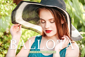 Ballota Pro Lightroom Presets