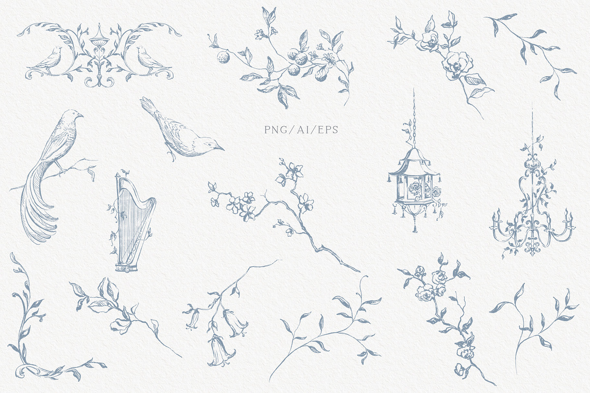 Sound of Garden, a Decorative Illustration by Sensual Art (Photo 2 of 10)