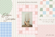 Bloom Season: Backgrounds & Frames, a Background Graphic by Mio Buono (Thumbnail 8 of 10)
