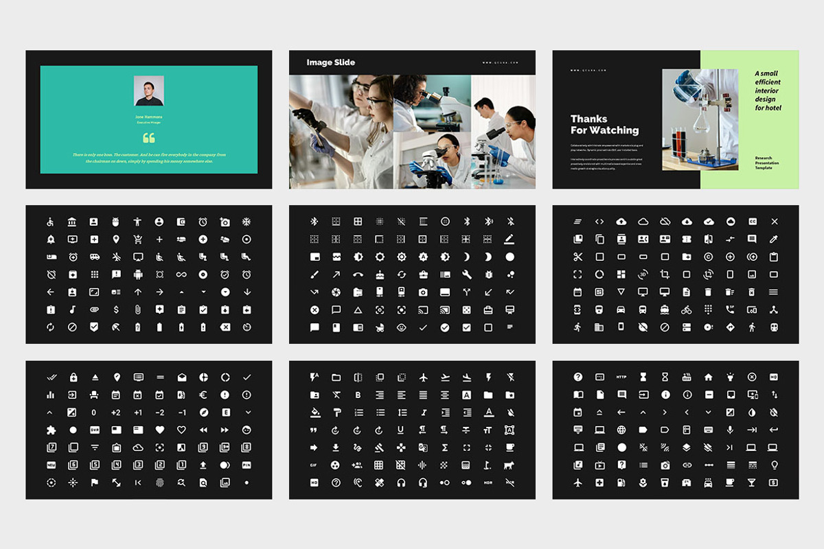 Qeura : Research Google Slides, a Presentation Template by Punkl Camp (Photo 9 of 9)