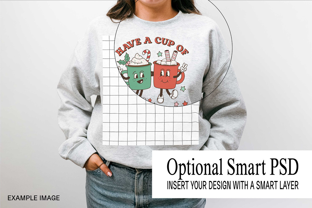 Ash Gildan 18000 Sweatshirt Mockups, a Hoody Mockup by Uncommon Mockups (Photo 7 of 7)