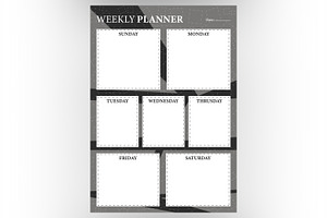 Weekly Planner Sheet Design-12