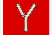 Neon tube font, an Object Graphic by 3D Graphics Shop (Thumbnail 11 of 38)