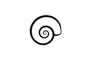 Spiral Seashell SVG Bundle, an Illustration by Gaye Art (Thumbnail 15 of 31)