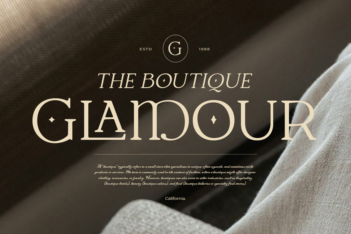 Grotek - Luxury Modern Serif, a Serif Font by Gilar Studio (Photo 6 of 15)
