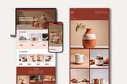 Wix Ceramics, Pottery Studio Website, a Wix Template by Sky Dore Design (Thumbnail 5 of 10)