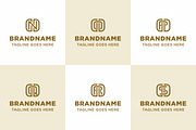 Letters DND DOD DPD DQD DRD DSD Logo, a Branding & Logo Template by Pray Art Design Studio (Thumbnail 1 of 2)