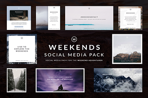 WEEKENDS | Social Media Pack