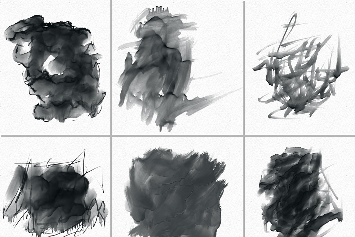 Hi-Res Water color PS Brush Set-2 preview 2