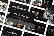 IT & Technology Google Slide, a Presentation Template by Annora Studio (Thumbnail 4 of 5)