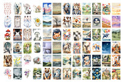 180 Kids Nursery Wall Art Posters, a Poster Template by Design By Hira (Thumbnail 9 of 19)