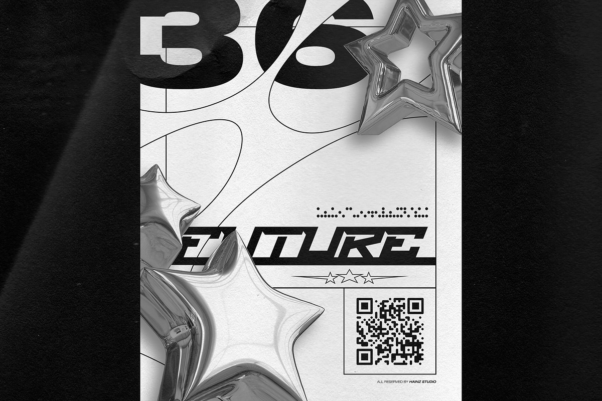 Chrome Stars Collection - 34 Png, an Object Graphic by Hainz Studio (Photo 7 of 10)