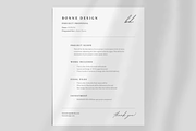 Minimalist Project Proposal Template, a Stationery Template by frommakertomaker (Thumbnail 3 of 4)