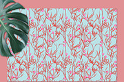 20JPG/EPS Tropical floral pattern, a Pattern Graphic by Theraphosath (Thumbnail 17 of 30)