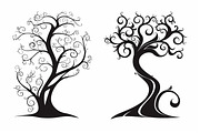 Tree Laser Cut Bundle | Decorative, a Graphic by hafijul (Thumbnail 2 of 11)