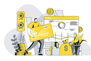 Business Outline Illustrations, a Templates & Theme by alexdndz (Thumbnail 50 of 52)