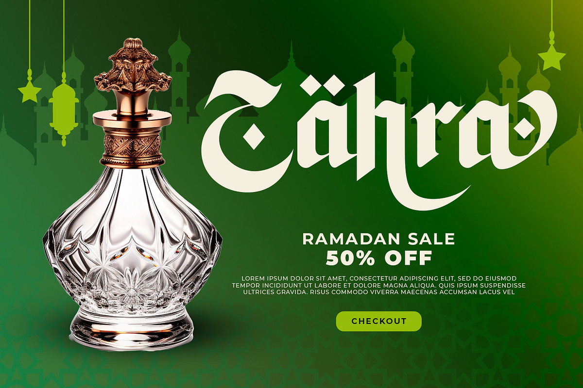 Mukjizat Ramadhan, a Handwritten Font by Umitype (Photo 4 of 10)