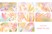 Flower Breeze-Gradient Set, a Background Graphic by Mii Lab (Thumbnail 3 of 12)