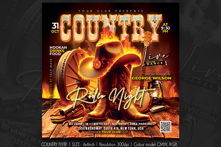 Country Flyer, a Flyer Template by Artolus