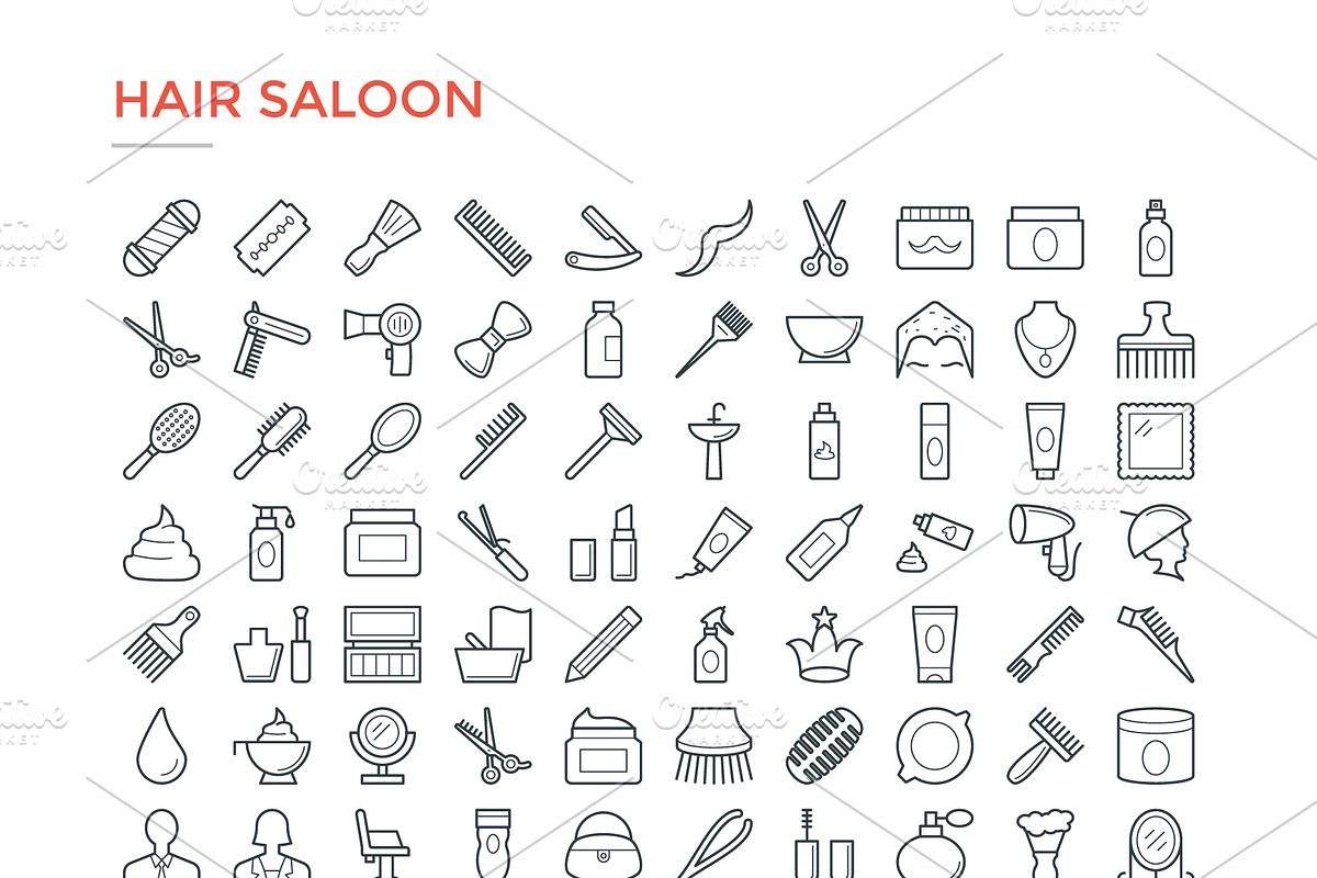 4800 Line Icons Pack, an Outline Icon by Vectors Market (Photo 10 of 20)