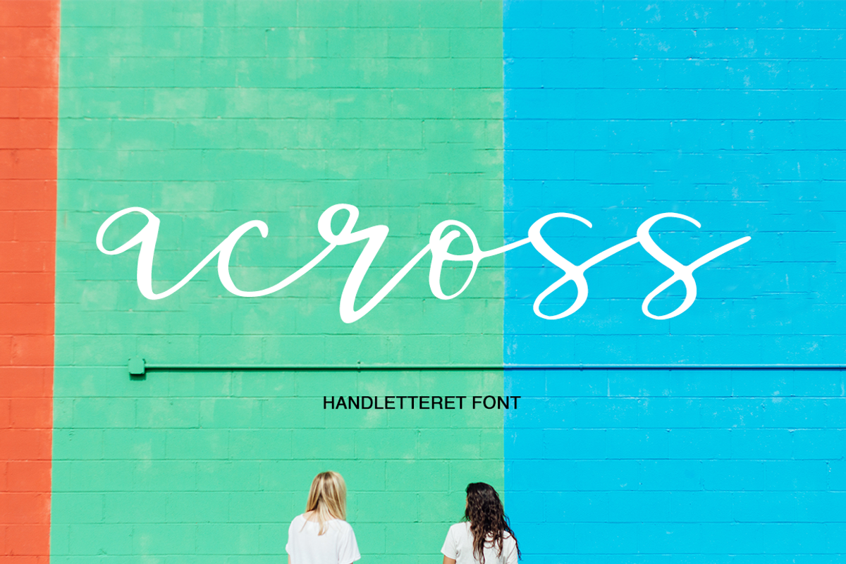 Across