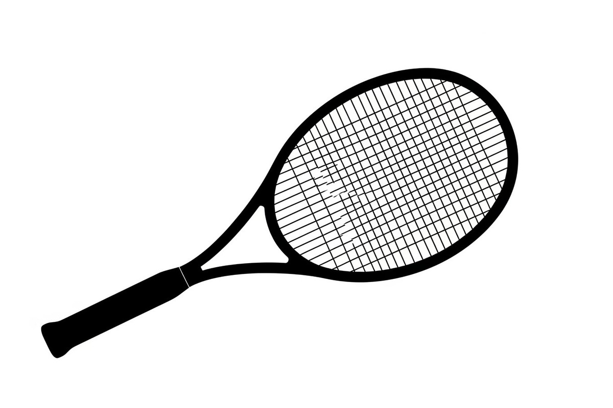 Tennis Racket Icon Silhouette Bundle, an Illustration by Designs_River (Photo 45 of 51)