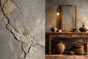 Rustic decor in a cozy setting, a Photo by Beautiful things
