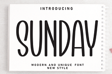 Sunday | Script Font