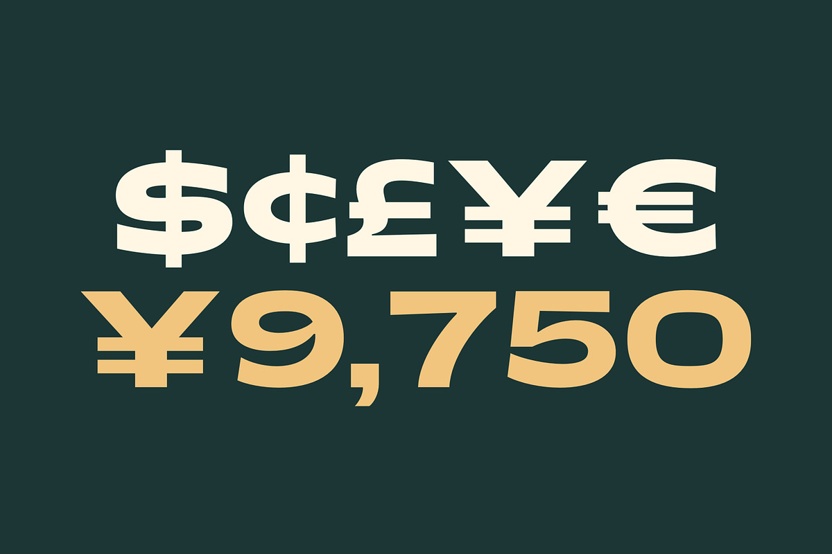 Gts Varine - Wide Display Font, a Sans Serif Font by Graptail (Photo 12 of 14)