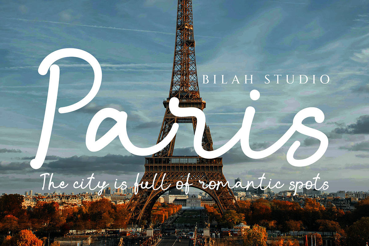 Abeliks Modern Script Font, a Script Font by Bilahstudio (Photo 2 of 13)