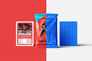 Trading Cards Mockup v.4 - 12 views, a Merchandise Mockup by Illusiongraphic (Thumbnail 16 of 25)