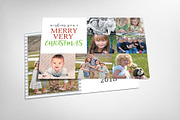 Merry Christmas Card, a Card Template by graphicforest (Thumbnail 1 of 3)