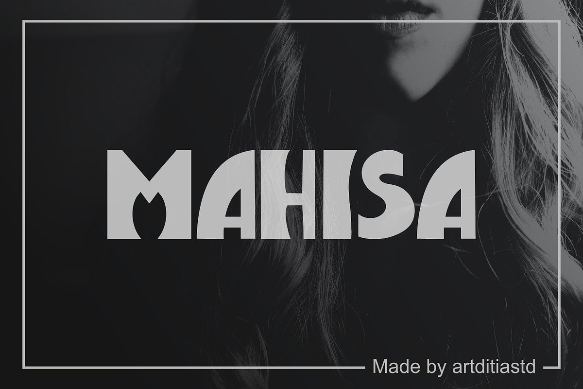 Mahisa Bold, a Symbol Font by artditiastd (Photo 1 of 3)