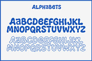 HUFLIX – Playful Bubble Liquid Font, a Handwritten Font by WhymoreArt (Thumbnail 9 of 10)