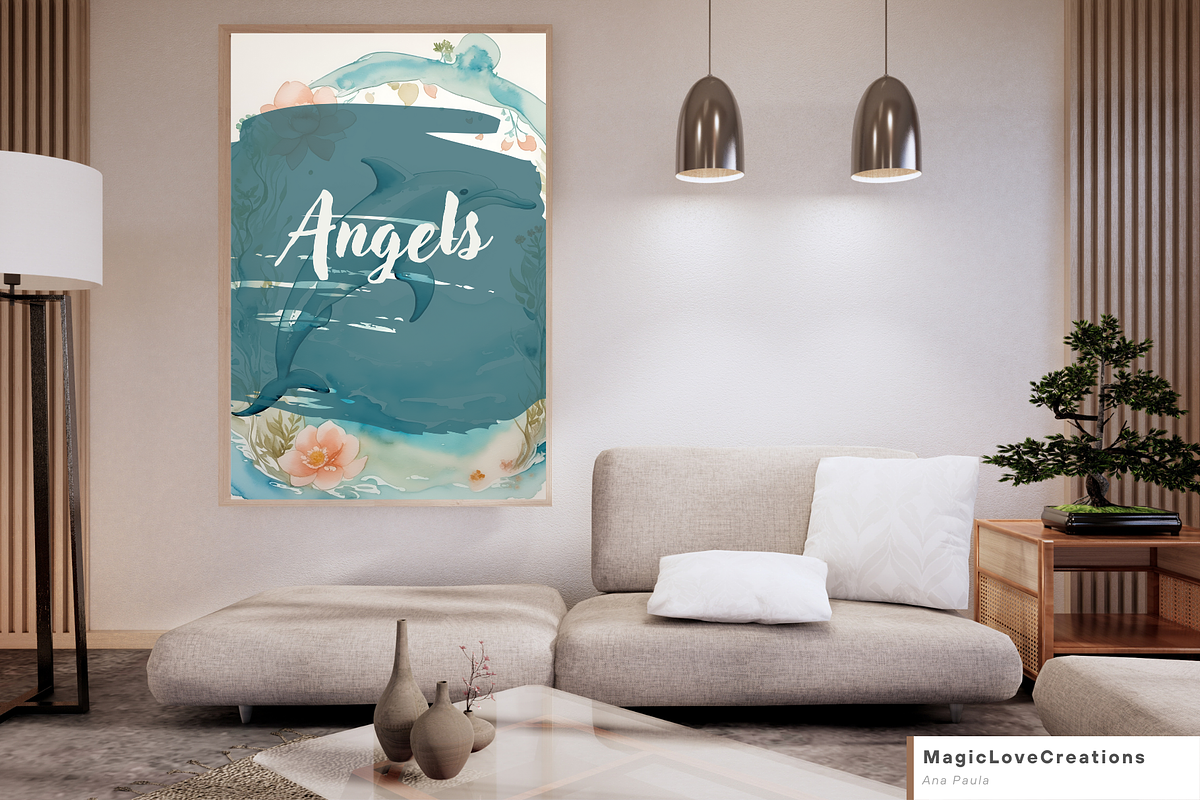 Spiritual Positive Quote Print Wall, a Poster Template by MagicLove Creations (Photo 8 of 10)