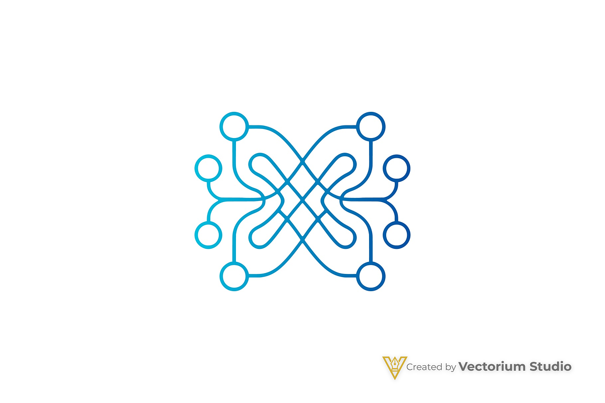Abstract Network Connections Logo, a Branding & Logo Template by Vectorium Studio (Photo 4 of 16)