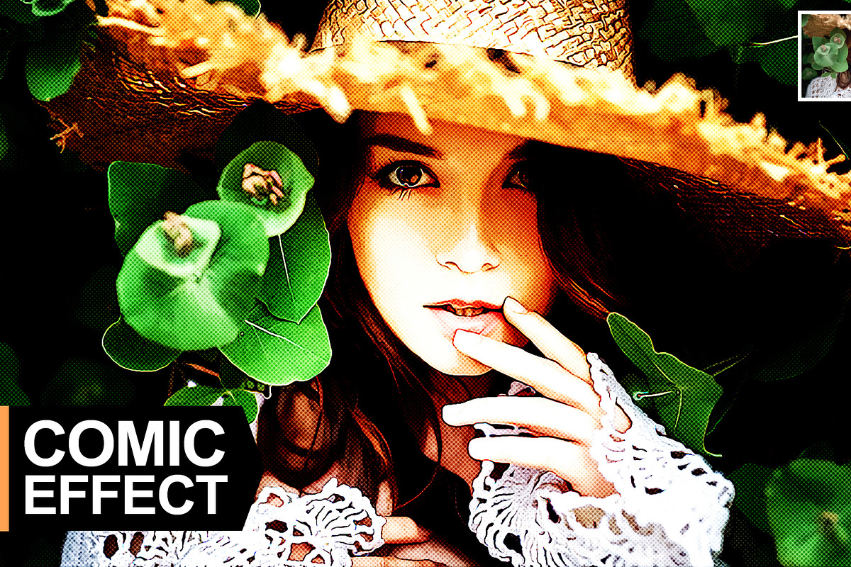 Comic Effect PS Action, an Action Add-On by PSD Action (Photo 4 of 7)