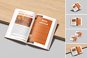 Open Book Mockup, a Books & Magazine Mockup by graphicsecond (Thumbnail 1 of 7)
