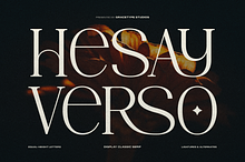 Hesay Verso | Display Classic Serif