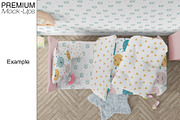 Nursery Bedding, Frame & Wall Mockup, a Household Mockup by mock-ups (Thumbnail 22 of 23)