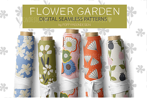 Flower Garden Pattern Bundle